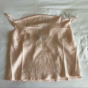 NWT Pink Cowl Neck Tank